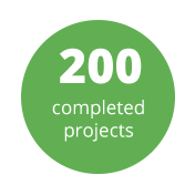 200 Completed Projects